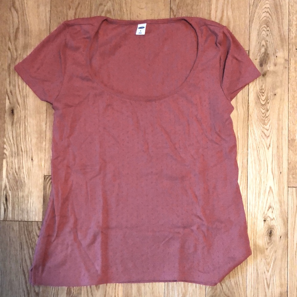 OldNavy cap sleeve tee coral